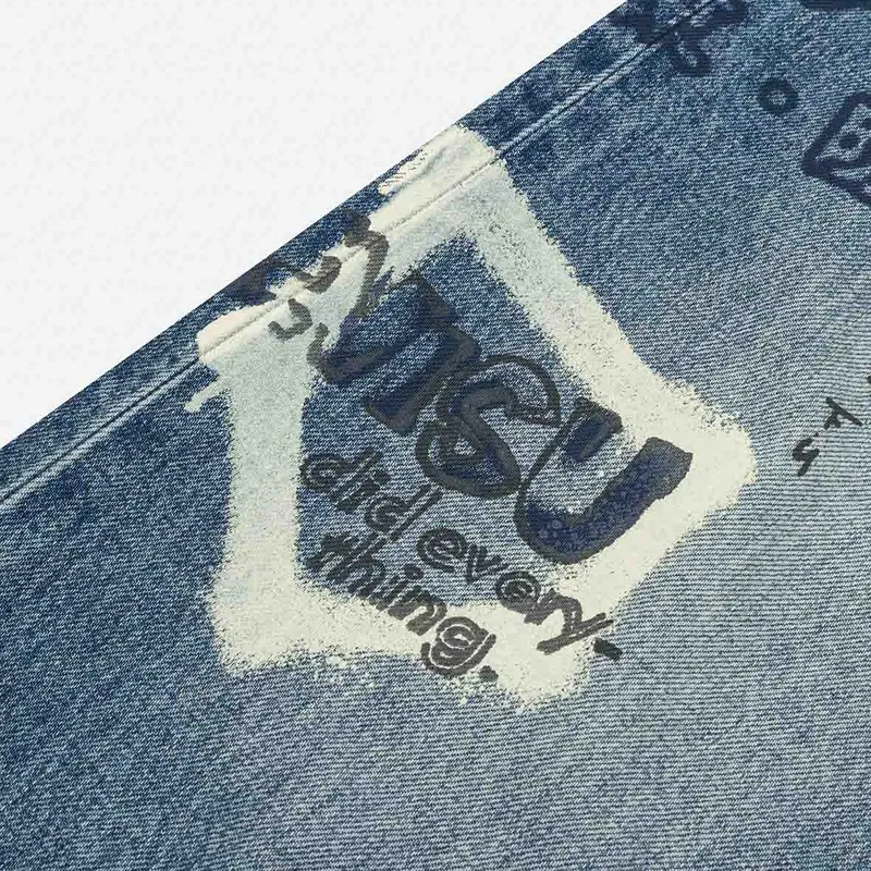 EVISU Jeans Men Denim Blue-5