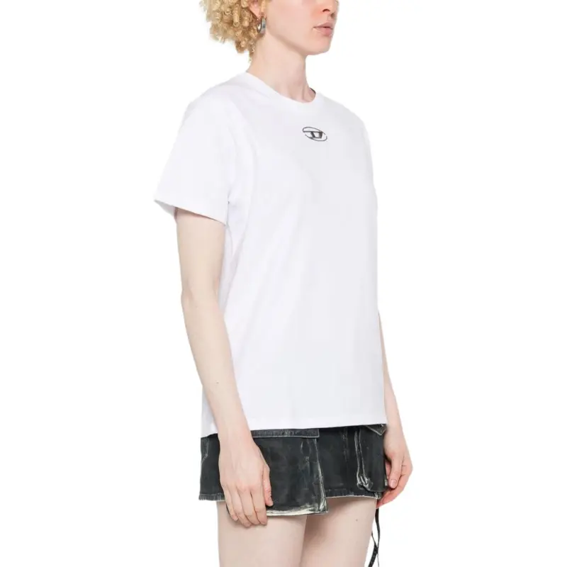 DIESEL Oval D Logo Crewneck T Shirt-1