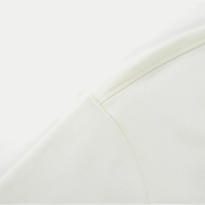 HLA T Shirts Men Raw White E5-2