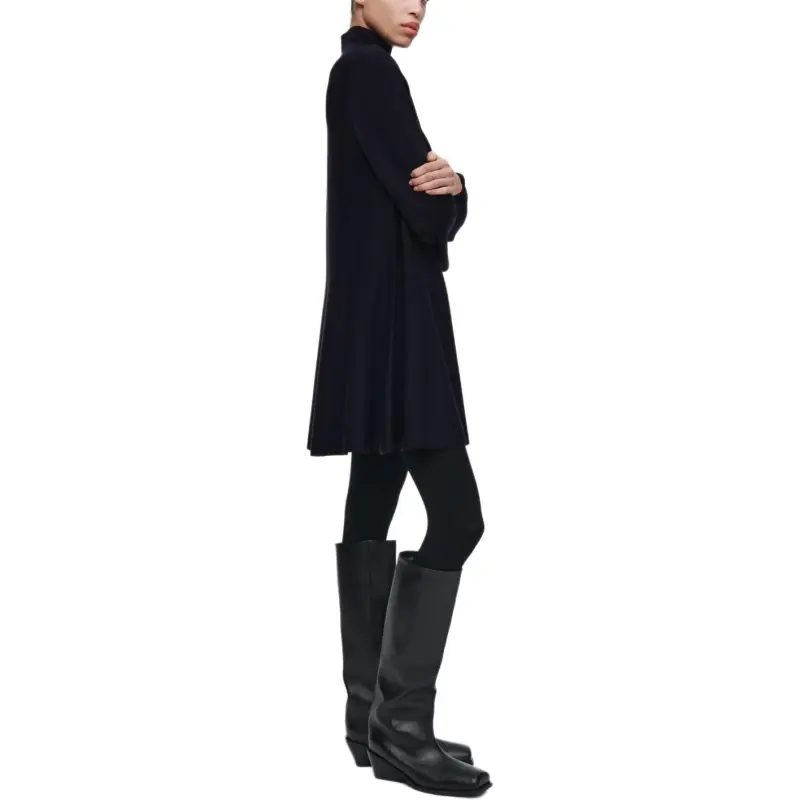 COS Long Sleeved Dresses Women's Marine Blue-2