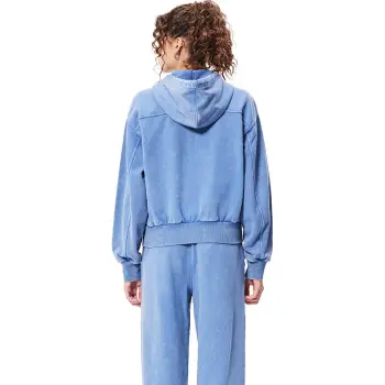Ed Hardy FW24 Sweatshirt Women's Maribu Blue
