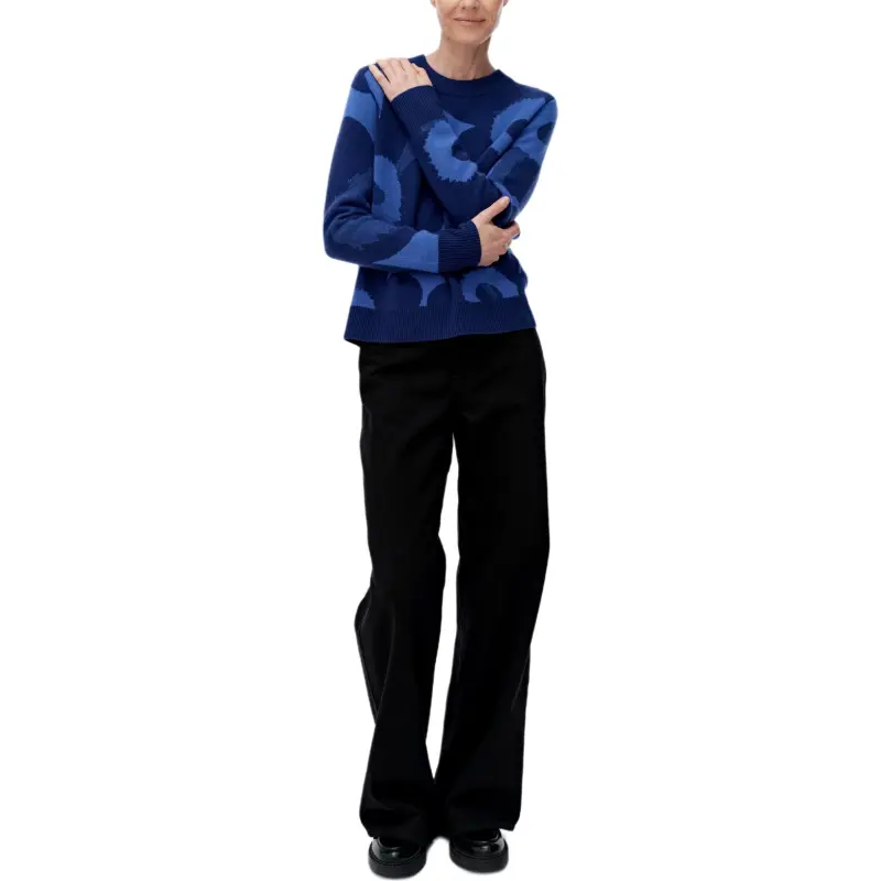 Marimekko Sweater Women's Dark Blue-2