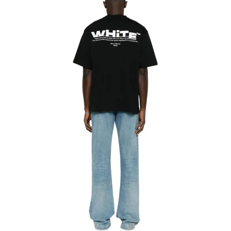 OFF WHITE Off Split Crewneck T Shirt-2