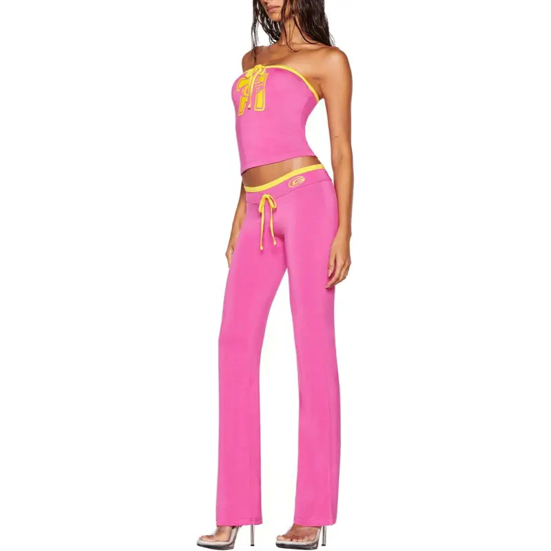 I.AM.GIA MICHELLE BOOB TUBE Strapless Top Women's Pink-3