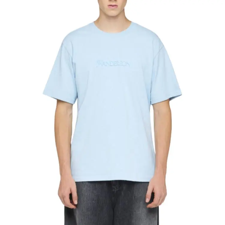 JW Anderson Logo embroidered Cotton Shirt-2