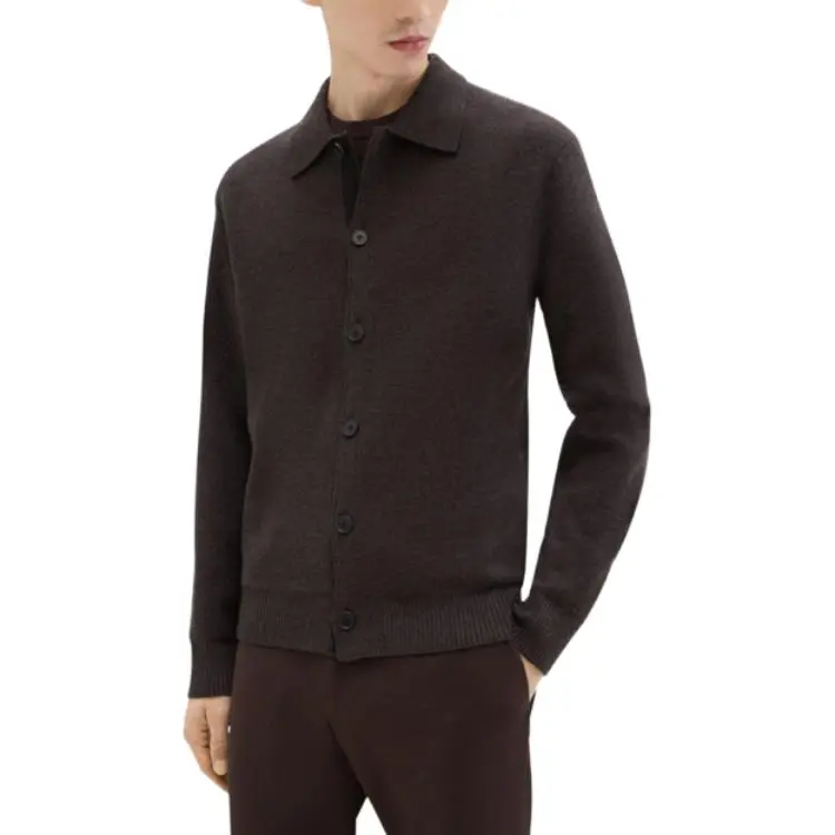 THEORY Sweaters Men Walnut-1