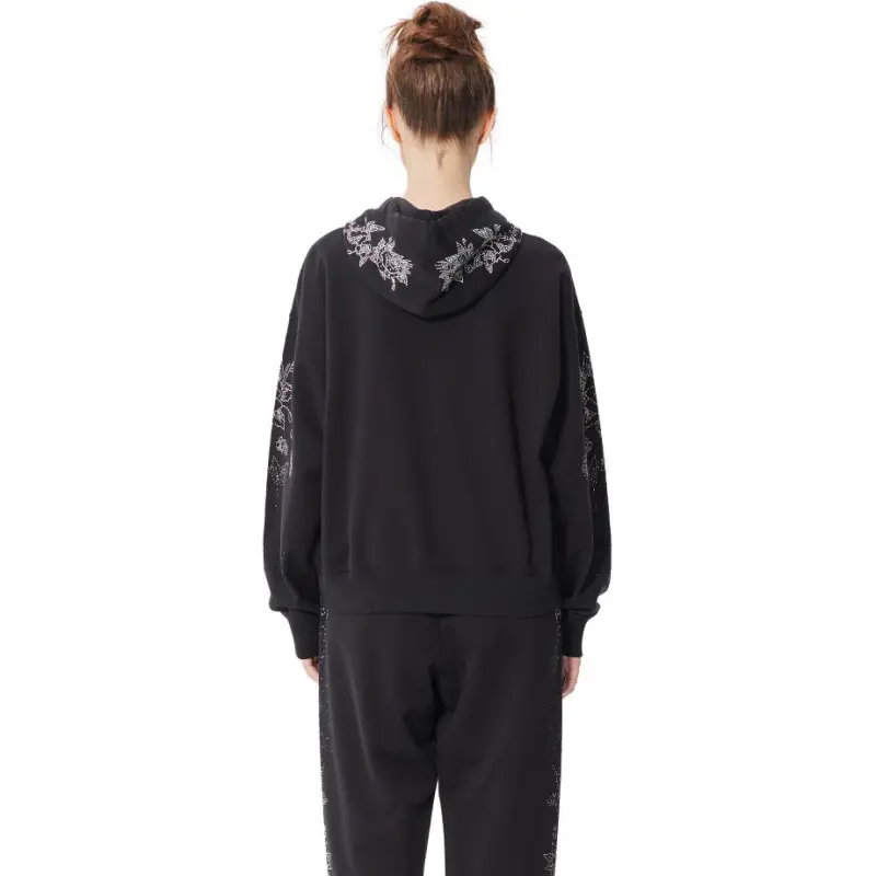 Ed Hardy SS25 Sweatshirt Women's Black-2