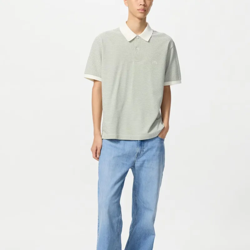 UNIQLO x JW Anderson SS25 Polo Shirt Unisex Green-1