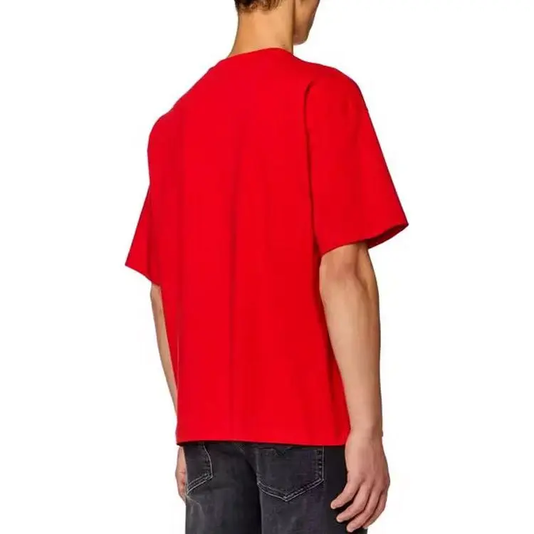 DIESEL T Shirts Men Red-2