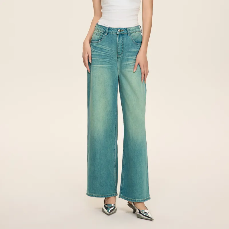 LIUREGALI Jeans Women's Blue-3