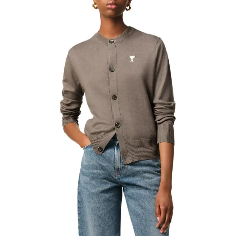 AMIPARIS Ami De Coeur Knitted Cardigan-1
