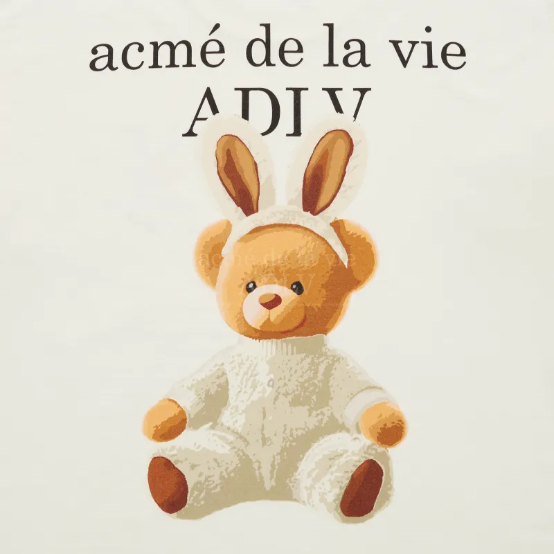 Acme De La Vie/ADLV T Shirt Unisex Cream-2