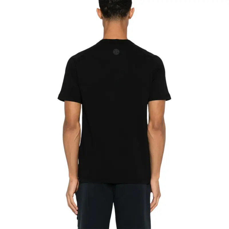 STONE ISLAND Logo print T shirt-2