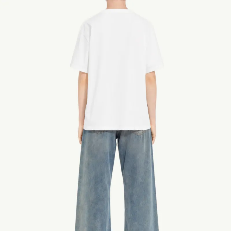 MM6 Advertisment T shirt White-3