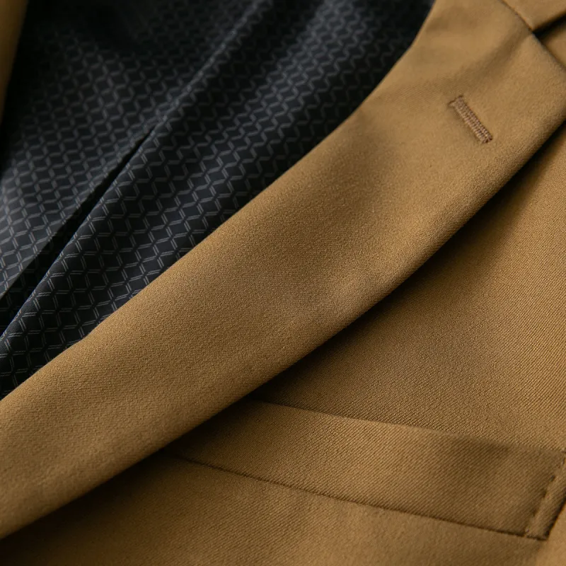 DANIEL HECHTER Business Suit Men's Olive Green-3