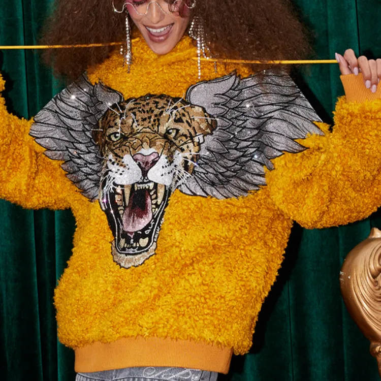 TCH Winter Sweatshirt Unisex Yellow-3
