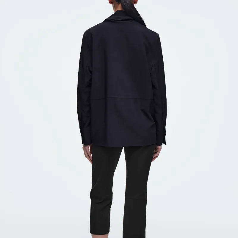 COS Sweatshirt Women's Navy Blue-3