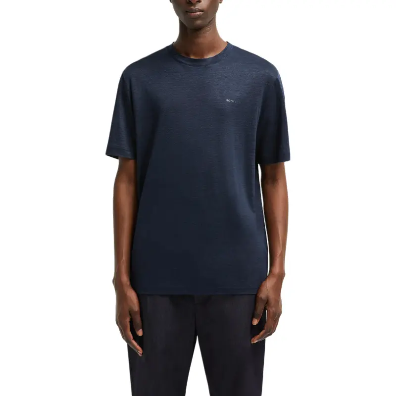 Moncler T Shirt Men's Dark Blue-2