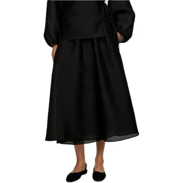 ARKET Casual Long Skirts Women's Black-2