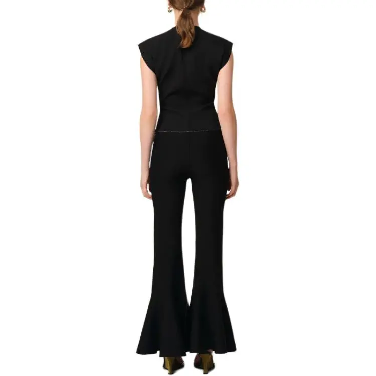 AMIPARIS Godet Trousers-5