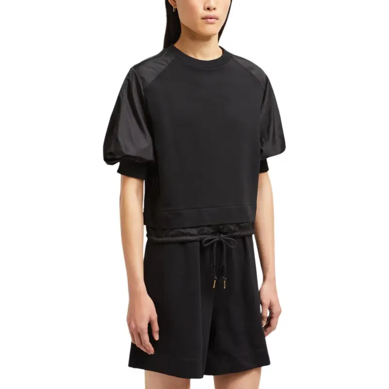 Moncler Puff Sleeve T Shirt-1