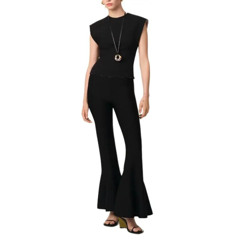 AMIPARIS Godet Trousers-2