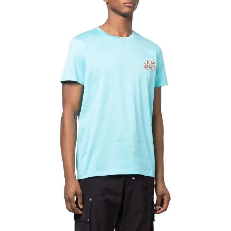Moncler T Shirts Men Blue-1