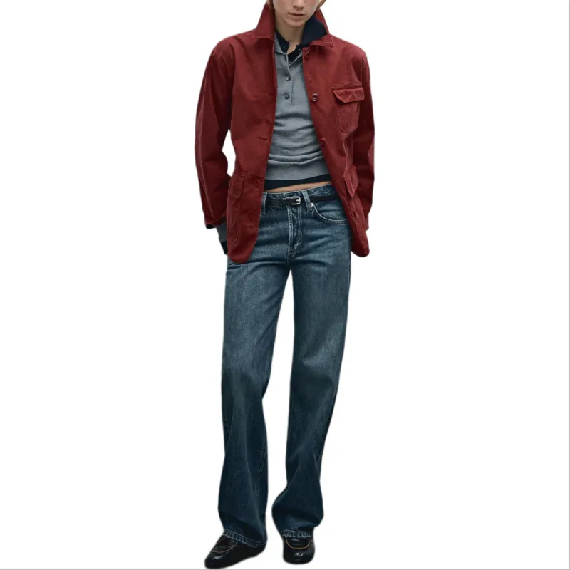 Massimo Dutti Jackets Coats Women's Red-2