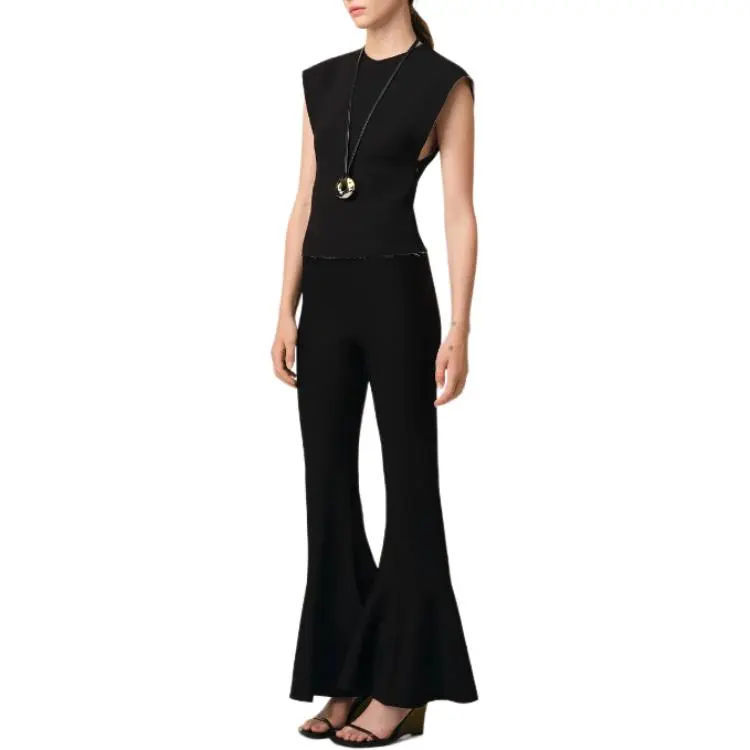 AMIPARIS Godet Trousers-3