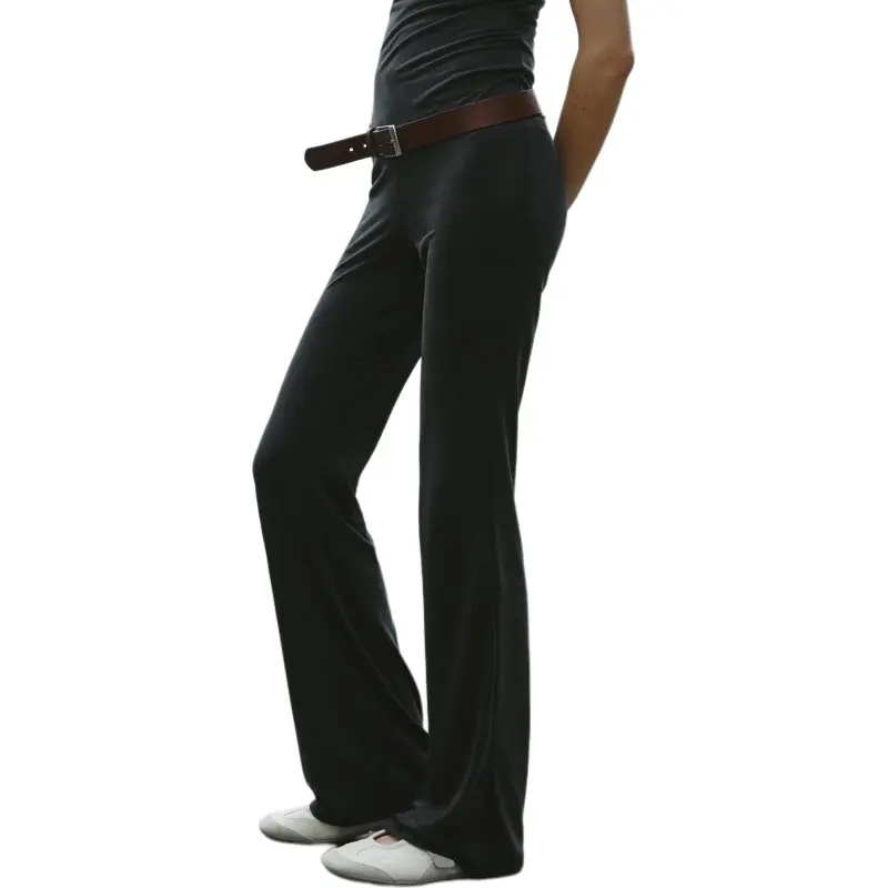 ZARA Casual Pants Women's Black-4