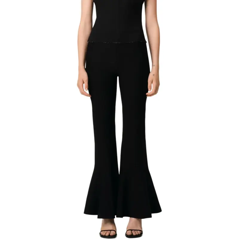 AMIPARIS Godet Trousers-4