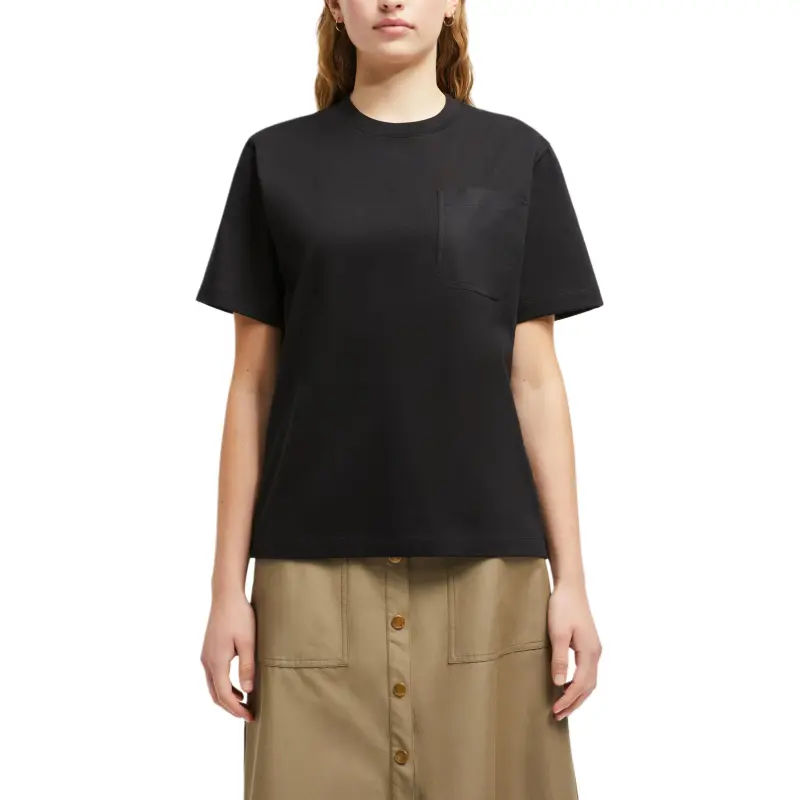 Moncler Pocket Detailed Crewneck T Shirt-2