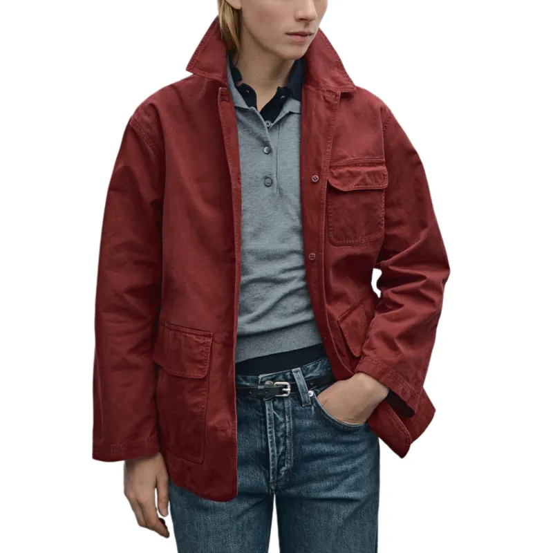 Massimo Dutti Jackets Coats Women's Red-3