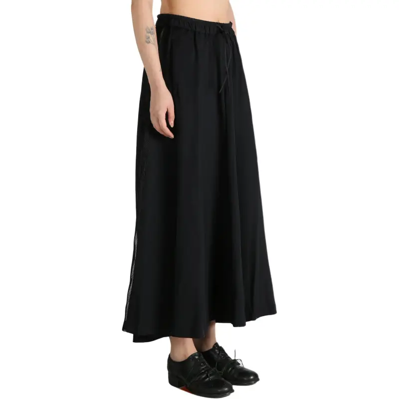 Y 3 Free Shipping With AdiClub Y 3 3 Stripes Track Skirt-2