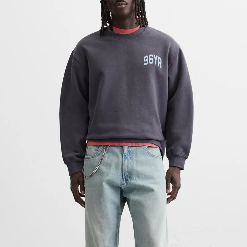 ZARA Sweatshirts Men Purple-4