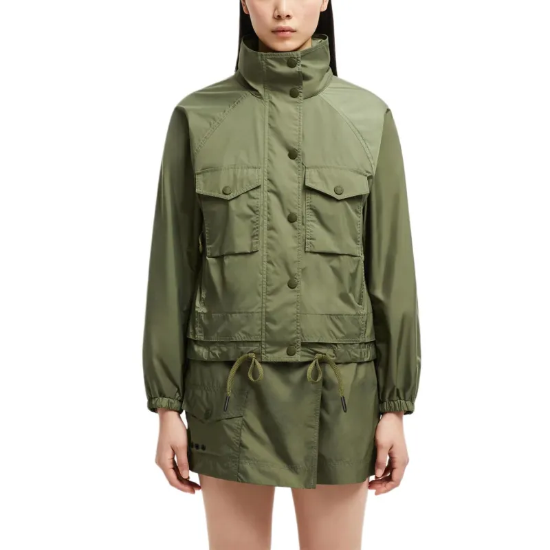 Moncler Jackets Coats Women's Sage Green-1