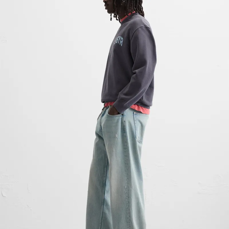 ZARA Sweatshirts Men Purple-3