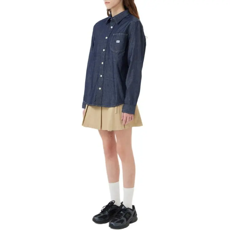 Lee Shirts Unisex Indigo-6