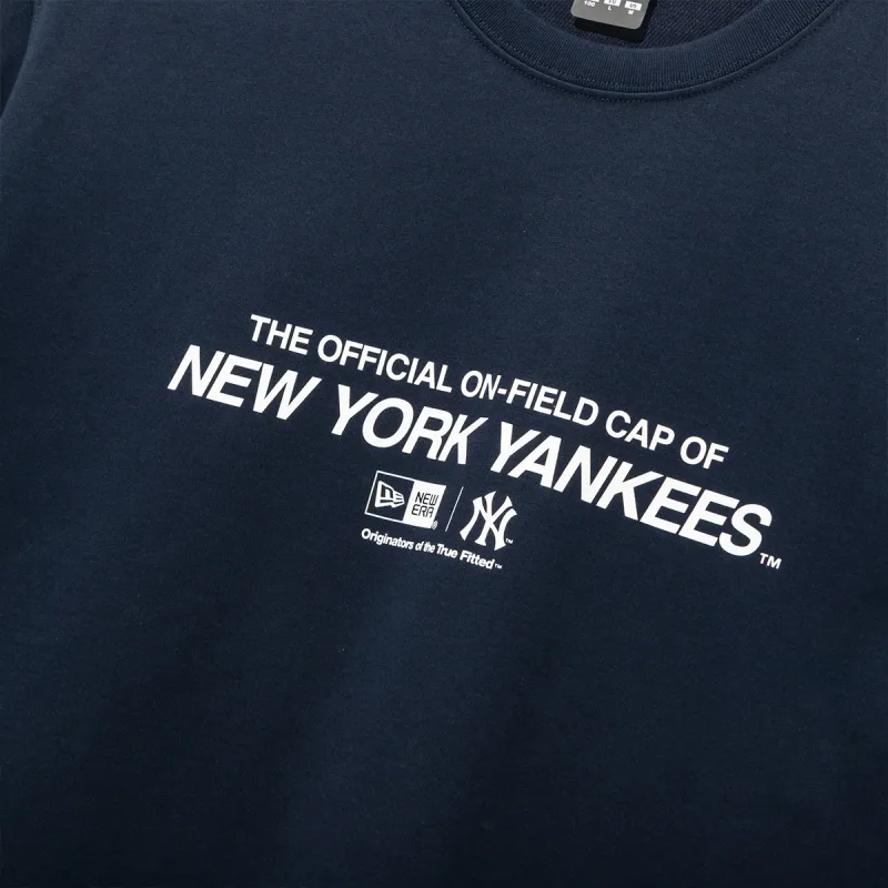 New Era T-Shirt Men's Midnight Blue-4