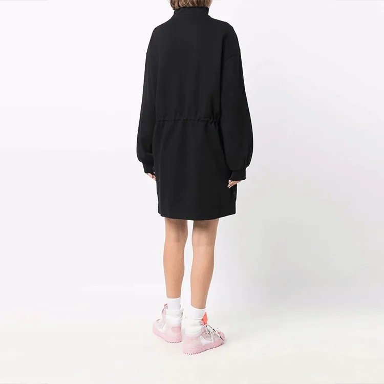 MSGM Long Sleeved Dresses Women's Black-2