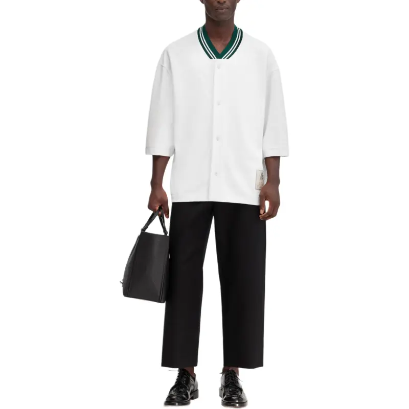 Jacquemus The Baseball Short Sleeve Shirt-1
