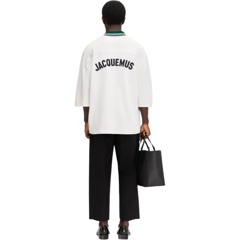 Jacquemus The Baseball Short Sleeve Shirt-2