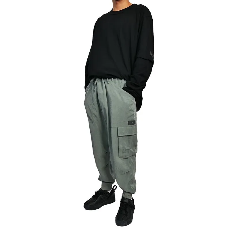 Y 3 Cargo Pants Men Green-3