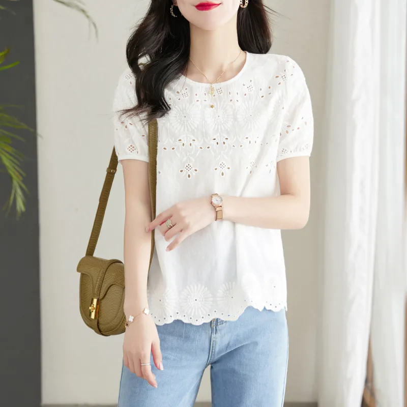 Still Quiet T Shirt Women's White-4