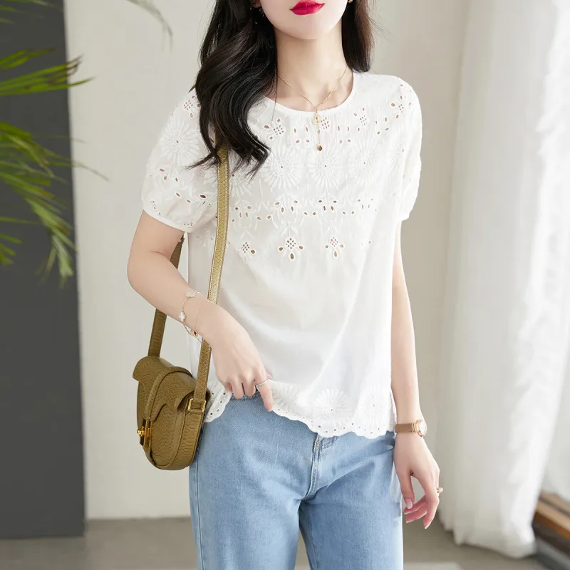 Still Quiet T Shirt Women's White-3