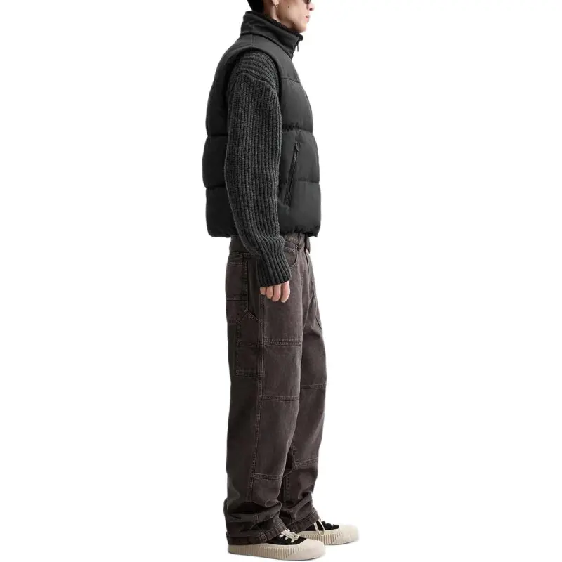 ZARA Vests Men Black-3