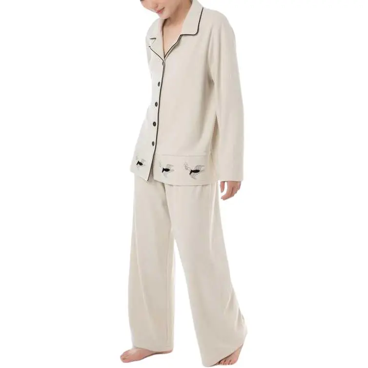 THE BEAST Pajama Set Women's Beige-2