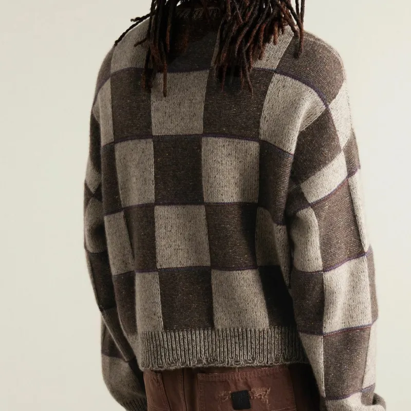 ENFANTS RICHES DEPRIMES Cashmere Sweater Men's Brown-2