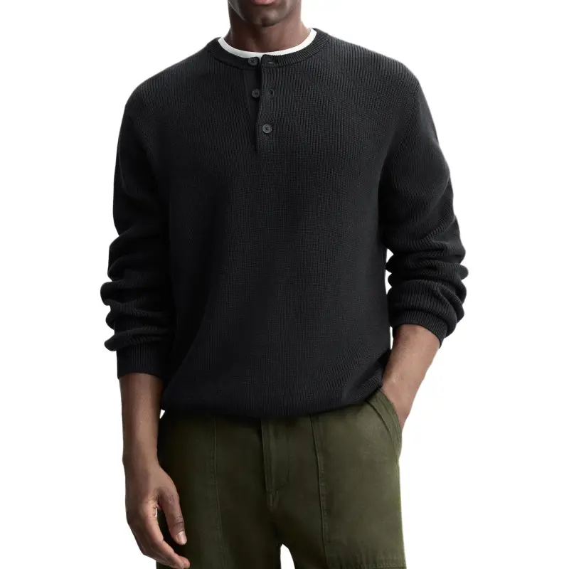 ZARA Sweaters Men Dark Gray-2