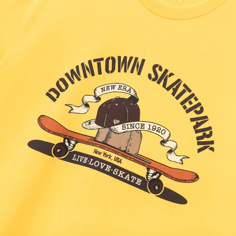 New Era T Shirts Unisex Yellow-4